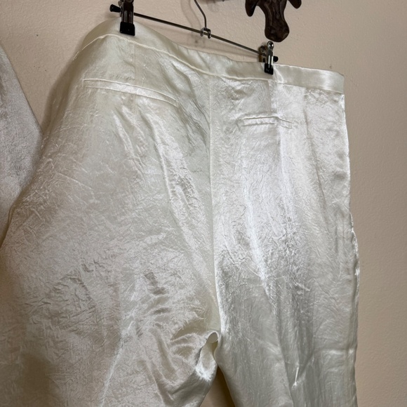 NWT J Crew x Anna October Textured Satin suit - Picture 8 of 12